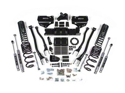 BDS 4-Inch 4-Link Suspension Lift Kit with NX2 Nitro Shocks (19-25 4WD 6.4L RAM 2500)