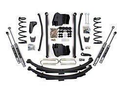 BDS 4-Inch Long Arm Suspension Lift Kit with Rear Leaf Springs and NX2 Nitro Shocks (09-13 4WD 5.7L RAM 2500 Power Wagon w/ 4-Inch Axle)