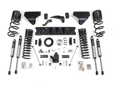 BDS 4-Inch Radius Arm Drop Suspension Lift Kit with FOX 2.0 Performance Shocks (14-18 4WD RAM 2500 Power Wagon)