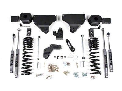 BDS 4-Inch Radius Arm Drop Suspension Lift Kit with NX2 Nitro Shocks (14-18 4WD 5.7L, 6.4L RAM 2500 w/ Air Ride)