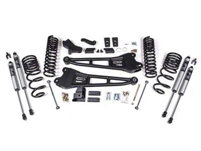 BDS 4-Inch Radius Arm Suspension Lift Kit with and FOX 2.0 Performance Shocks (14-18 4WD 6.7L RAM 2500)