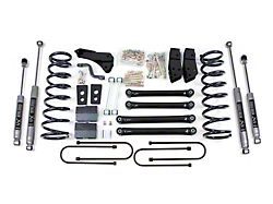 BDS 4-Inch Suspension Lift Kit with 4-Inch Rear Lift Blocks and NX2 Nitro Shocks (06-07 4WD RAM 2500 Power Wagon w/ 3.50-Inch Axle)