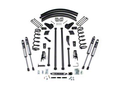 BDS 4.50-Inch Long Arm Suspension Lift Kit with Rear Lift Blocks, Add-A-Leaf and FOX 2.0 Performance Shocks (94-99 4WD RAM 2500 w/o Factory Overload Springs)