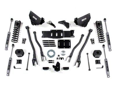 BDS 5.50-Inch Radius Arm Drop Suspension Lift Kit with NX2 Nitro Shocks (14-18 4WD 5.7L, 6.4L RAM 2500 w/ Air Ride)