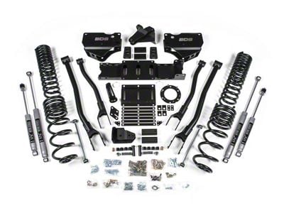 BDS 6-Inch 4-Link Suspension Lift Kit with NX2 Nitro Shocks (19-25 4WD 6.7L RAM 2500 w/o Air Ride)