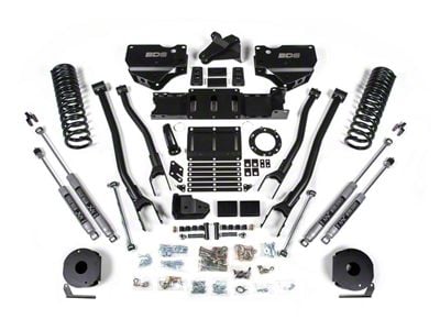 BDS 6-Inch 4-Link Suspension Lift Kit with NX2 Nitro Shocks (19-25 4WD 6.4L RAM 2500 w/ Air Ride)