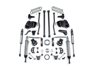 BDS 6-Inch Long Arm Suspension Lift Kit with Rear Lift Blocks, FOX 2.5 Coil-Overs and FOX 2.0 Performance Shocks (2008 4WD 5.9L, 6.7L RAM 2500)