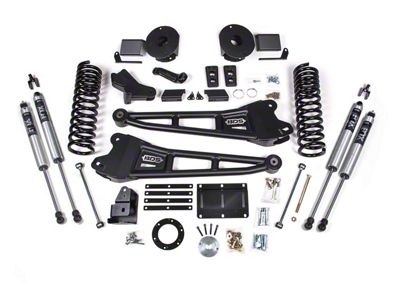 BDS 6-Inch Radius Arm Suspension Lift Kit with FOX 2.0 Performance Shocks (14-18 4WD 6.7L RAM 2500 w/ Air Ride)