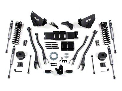 BDS 8-Inch 4-Link Suspension Lift Kit with FOX 2.0 Performance Shocks (14-18 4WD 6.7L RAM 2500 w/ Air Ride)