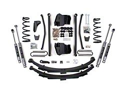 BDS 8-Inch Long Arm Suspension Lift Kit with Rear Leaf Springs and NX2 Nitro Shocks (03-07 4WD 5.9L RAM 2500 w/ Manual Transmission & Rear 4-Inch Axle)