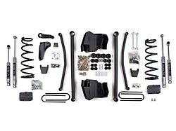 BDS 8-Inch Long Arm Suspension Lift Kit with Rear Lift Blocks and NX2 Nitro Shocks (03-07 4WD 5.9L RAM 2500 w/ Manual Transmission & Rear 4-Inch Axle)