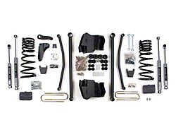 BDS 8-Inch Long Arm Suspension Lift Kit with Rear Lift Blocks and NX2 Nitro Shocks (2008 4WD 5.9L RAM 2500 w/ Automatic Transmission & Rear 3.50-Inch Axle)