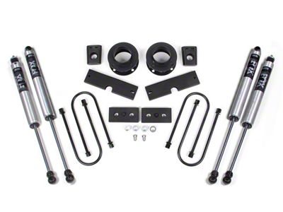 BDS 2-Inch Suspension Lift Kit with Rear Lift Blocks and FOX 2.0 Performance Shocks (13-25 4WD RAM 3500 w/ Air Ride)