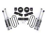 BDS 2-Inch Suspension Lift Kit with Rear Lift Blocks and NX2 Nitro Shocks (13-25 4WD RAM 3500 w/ Air Ride)