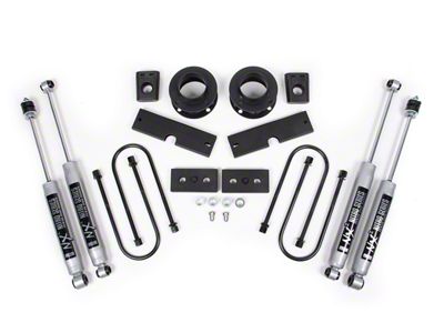 BDS 2-Inch Suspension Lift Kit with Rear Lift Blocks and NX2 Nitro Shocks (13-25 4WD RAM 3500 w/ Air Ride)