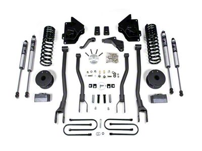 BDS 4-Inch 4-Link Suspension Lift Kit with FOX 2.0 Performance Shocks (14-18 4WD 5.7L, 6.4L RAM 3500 w/ Air Ride)