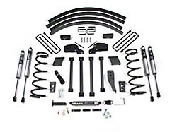 BDS 5-Inch Suspension Lift Kit with Rear Lift Blocks and FOX 2.0 Performance Shocks (00-02 4WD RAM 3500 w/o Factory Overload Springs)