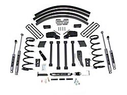 BDS 5-Inch Suspension Lift Kit with Rear Lift Blocks and NX2 Nitro Shocks (00-02 4WD RAM 3500 w/o Factory Overload Springs)