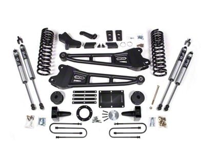 BDS 5.50-Inch Radius Arm Suspension Lift Kit with NX2 Nitro Shocks (13-18 4WD 5.7L, 6.4L RAM 3500 w/ Air Ride)