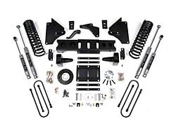 BDS 6-Inch Suspension Lift Kit with 5-Inch Rear Lift Blocks and NX2 Nitro Shocks (13-18 4WD 6.7L RAM 3500 w/ 8-Bolt Indexing Ring)