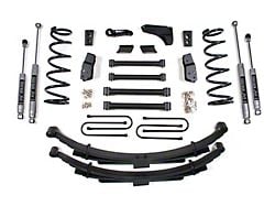 BDS 6-Inch Suspension Lift Kit with Leaf Springs and NX2 Nitro Shocks (03-07 4WD RAM 3500 Mega Cab SRW w/ 4-Inch Axle)