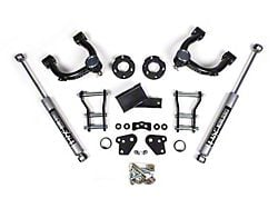 BDS 3.50-Inch Strut Spacer Suspension Lift Kit with 1-Inch Rear Lift Shackle and NX2 Nitro Shocks (19-23 4WD Ranger w/ Factory Cast Steel Knuckles)