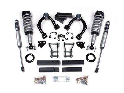 BDS 3.50-Inch Strut Spacer Suspension Lift Kit with FOX 2.0 Coil-Overs and FOX 2.0 Performance Shocks (19-23 4WD Ranger w/ Factory Cast Steel Knuckles)