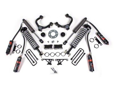 BDS 1.50-Inch FOX 2.5 DSC Coil-Over Suspension Lift Kit with HD Control Arms and FOX 2.5 Performance Elite Shocks (19-25 4WD Sierra 1500 AT4 w/ Multi-Leaf Springs)