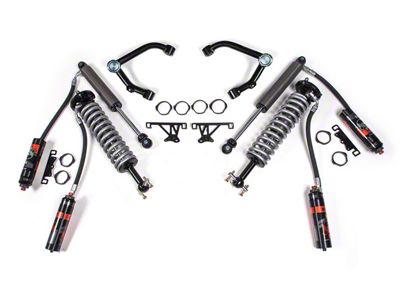 BDS 2-Inch FOX 2.5 Coil-Over Suspension Lift Kit with FOX 2.5 Piggyback DSC Shocks (07-18 4WD Sierra 1500 w/ Stock Cast Steel Control Arms, Excluding 14-18 Denali)