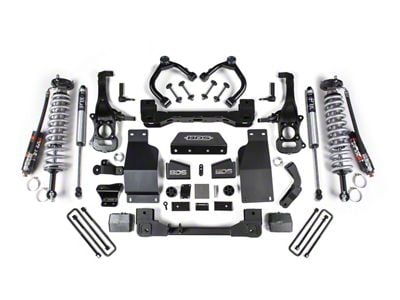 BDS 4-Inch Suspension Lift Kit with FOX 2.5 Performance Elite Coil-Overs and FOX 2.0 Performance Shocks (20-25 4WD 3.0L Duramax Sierra 1500 AT4)