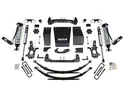 BDS 4-Inch Suspension Lift Kit with Rear Leaf Springs, FOX 2.5 DSC Coil-Overs and FOX 2.0 Performance Shocks (14-18 4WD Sierra 1500 w/ Stock Cast Aluminum or Stamped Steel Control Arms)