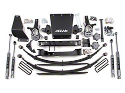 BDS 4-Inch Suspension Lift Kit with Rear Leaf Springs and NX2 Nitro Shocks (99-06 4WD Sierra 1500)