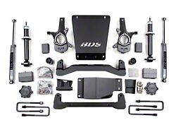 BDS 6-Inch Suspension Lift Kit with Rear Lift Blocks, Add-A-Leaf and NX2 Nitro Shocks (07-13 4WD Sierra 1500 Extended Cab, Crew Cab)