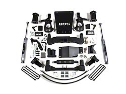 BDS 8-Inch Suspension Lift Kit with Rear Lift Blocks and NX2 Nitro Shocks (14-18 4WD Sierra 1500 w/ Stock Cast Aluminum or Stamped Steel Control Arms, Excluding Denali)