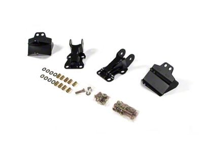 BDS Recoil Traction Bar Mounting Kit (07-25 Sierra 1500 Extended/Double Cab, Crew Cab)