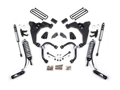 BDS 3-Inch FOX 2.5 DSC Coil-Over Conversion Suspension Lift Kit with HD Control Arms, Rear Lift Blocks and FOX 2.0 Performance Shocks (11-19 4WD 6.6L Duramax Sierra 2500 HD w/o Factory Overload Springs)