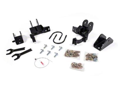 BDS Recoil Traction Bar Mounting Kit (11-19 Sierra 2500 HD)