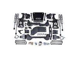 BDS 6.50-Inch High Clearance Suspension Lift Kit with FOX 2.0 Performance Shocks (20-24 4WD Sierra 3500 HD DRW w/ Factory Overload Springs)