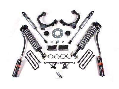 BDS 1.50-Inch FOX 2.5 DSC Coil-Over Suspension Lift Kit with HD Control Arms and FOX 2.0 Performance Shocks (19-25 4WD Silverado 1500 Trail Boss w/ Multi-Leaf Springs)