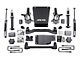 BDS 6-Inch Suspension Lift Kit with Rear Lift Blocks, Add-A-Leaf and FOX 2.0 Performance Shocks (07-13 4WD Silverado 1500 Extended Cab, Crew Cab)