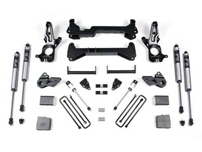 BDS 7-Inch Suspension Lift Kit with FOX 2.0 Performance Shocks (01-10 2WD Silverado 2500 HD w/ Carrier Below Crossmember)