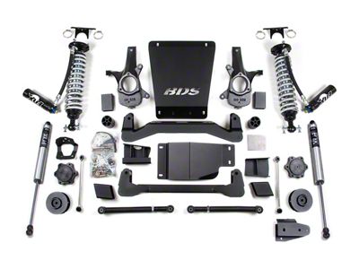 BDS 4-Inch Suspension Lift Kit with 2-Inch Rear Coil Spring Spacers, FOX 2.5 DSC Coil-Overs and 2.0 Performance Shocks (07-14 4WD Tahoe)