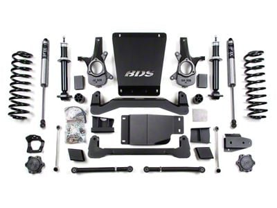 BDS 6-Inch Suspension Lift Kit with Rear Coil Springs and FOX 2.0 Performance Shocks (07-14 4WD Tahoe w/ MagneRide)