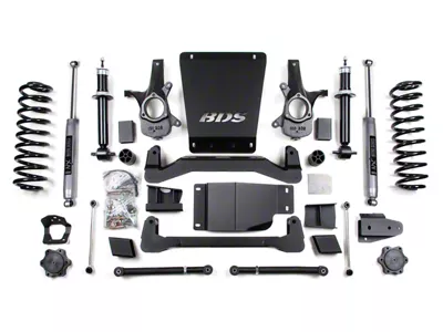 BDS 6-Inch Suspension Lift Kit with Rear Coil Springs and NX2 Nitro Shocks (07-14 4WD Tahoe w/o MagneRide)