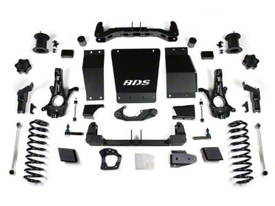 BDS 6-Inch Suspension Lift Kit (15-19 4WD Tahoe w/ Stock Cast Aluminum or Stamped Steel Control Arms & AutoRide or MagneRide)