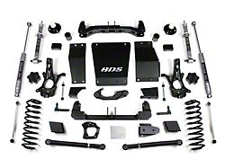 BDS 6-Inch Suspension Lift Kit and Rear Coil Springs with FOX 2.0 Performance Shocks (15-19 4WD Tahoe w/ Stock Cast Aluminum or Stamped Steel Control Arms & w/o AutoRide or MagneRide)