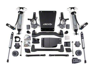 BDS 4-Inch Suspension Lift Kit with 2-Inch Rear Coil Spring Spacers, FOX 2.5 DSC Coil-Overs and 2.0 Performance Shocks (07-14 4WD Yukon, Excluding Denali)