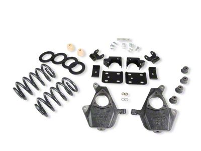 Belltech Lowering Kit; 3 to 4-Inch Front / 7-Inch Rear (07-13 2WD Silverado 1500 Regular Cab w/ Short Box)