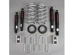 Belltech Lowering Kit with Nitro Drop II Shocks; 4-Inch Front / 4-Inch Rear (91-96 2WD 5.2L Dakota Regular Cab)