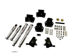 Belltech Lowering Kit with Street Performance Shocks; 2-Inch Front / 4-Inch Rear (87-90 2WD Dakota Regular Cab)